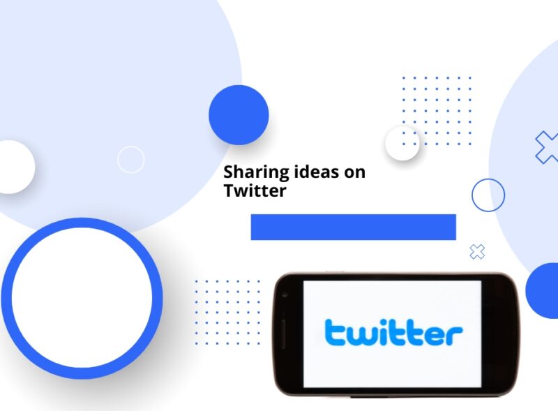 Sharing ideas on Twitter